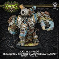 dozer and smigg trollblood dire troll character heavy warbeast